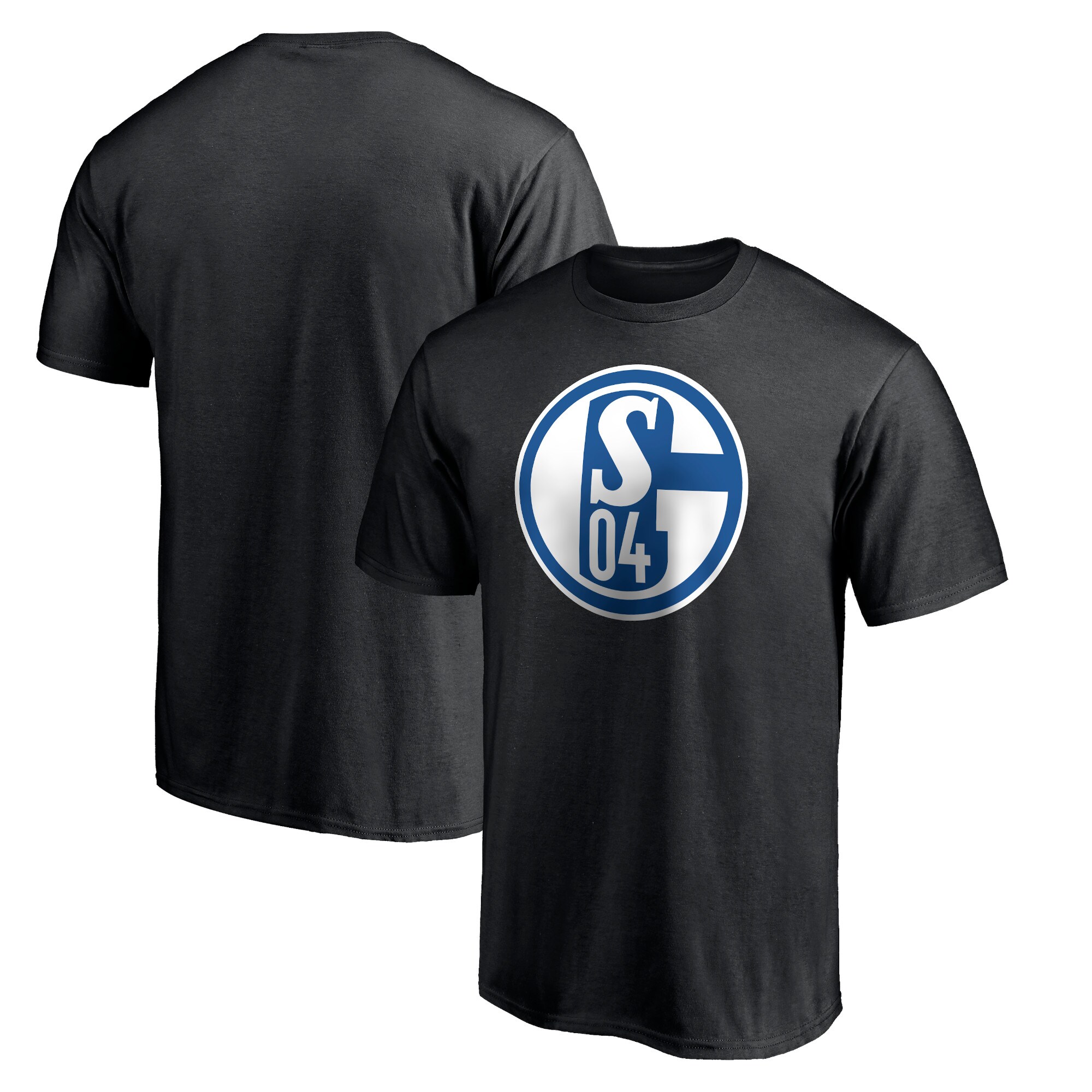 Men FC Schalke 04 Primary Logo T-Shirt - Black