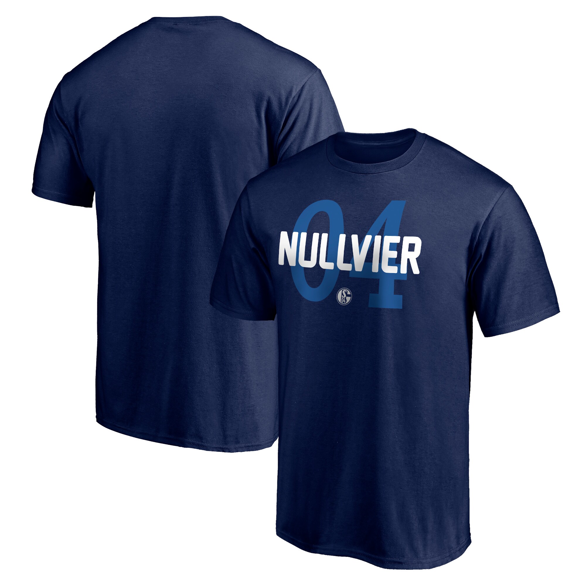 Men FC Schalke 04 Nullvier T-Shirt - Navy