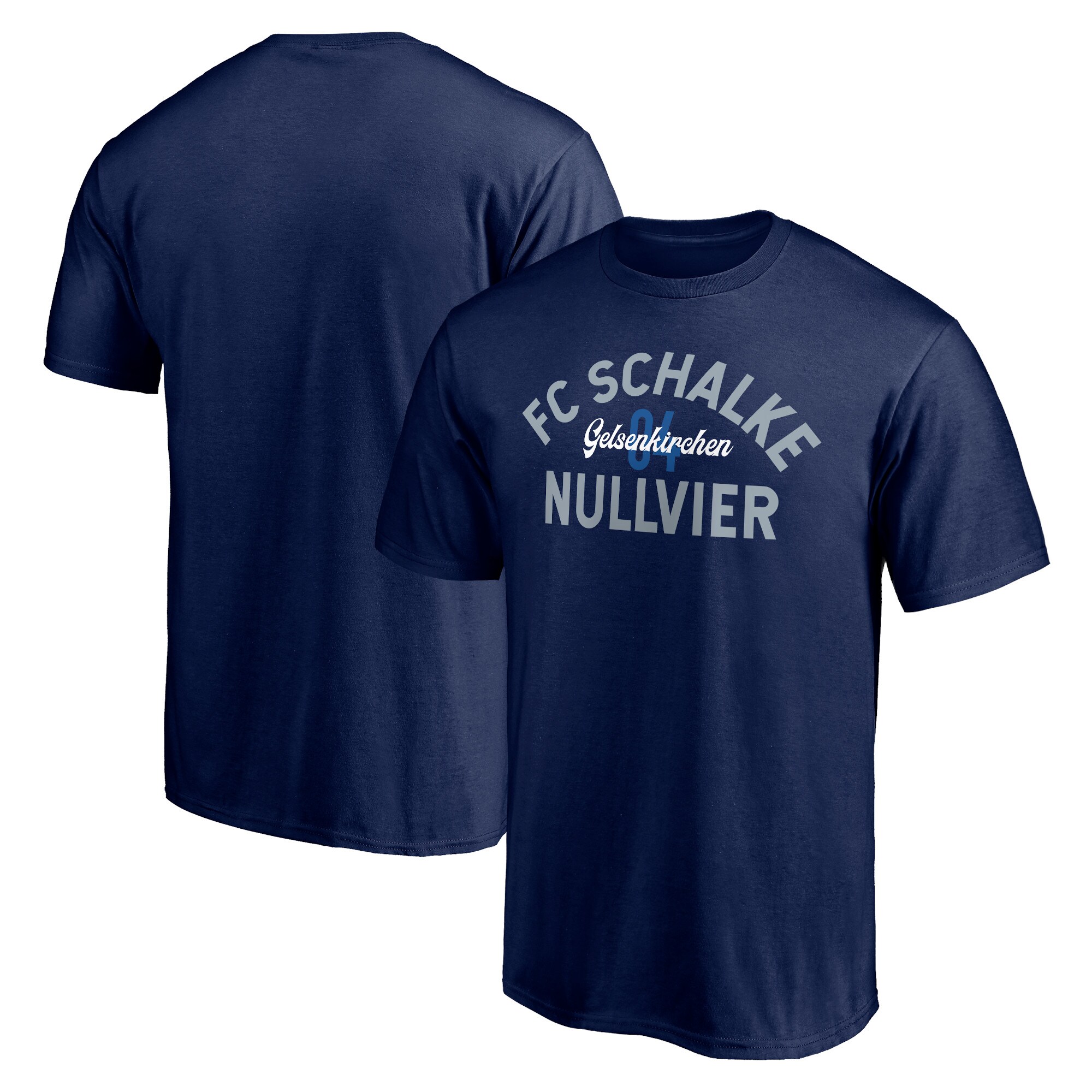 Men FC Schalke 04 Varsity T-Shirt - Navy
