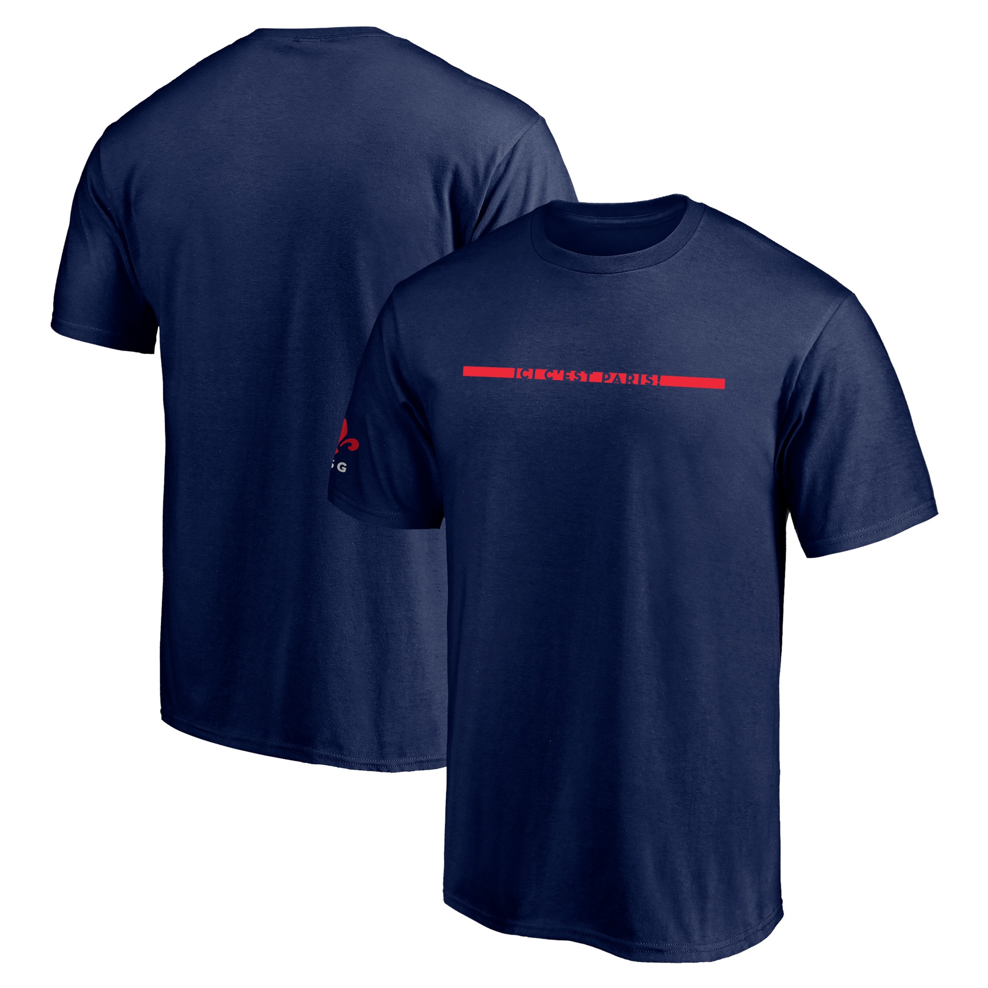 Men Paris Saint-Germain Redline T-Shirt - Navy