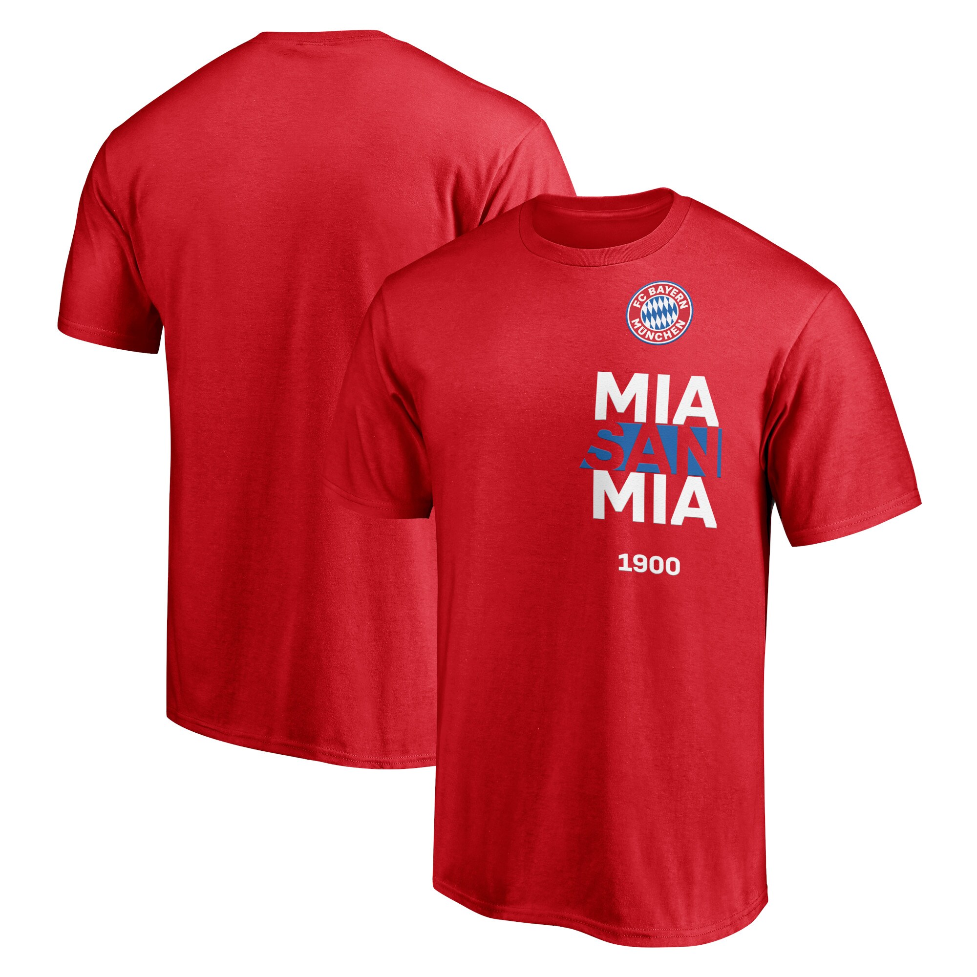 Men Bayern Munich Mia San Mia T-Shirt - Red