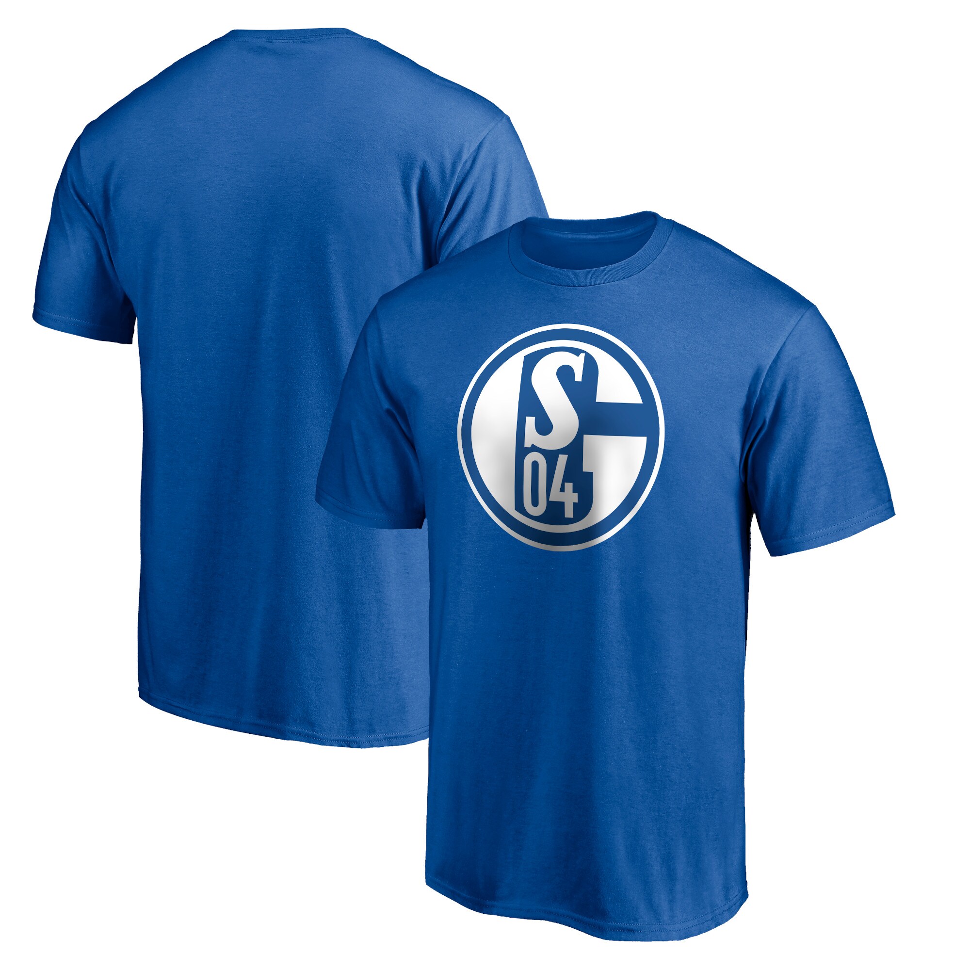 Men FC Schalke 04 Primary Logo T-Shirt - Royal